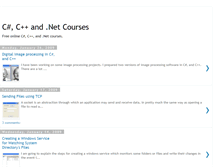 Tablet Screenshot of dotnetcourses.blogspot.com