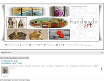 Tablet Screenshot of handmadeartmaria.blogspot.com