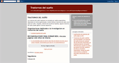 Desktop Screenshot of maldormirtrastornotratamientos.blogspot.com