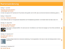 Tablet Screenshot of namensaenderung.blogspot.com