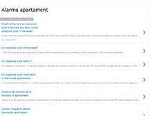 Tablet Screenshot of alarma-apartament.blogspot.com