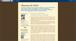 Desktop Screenshot of chamasdevida.blogspot.com