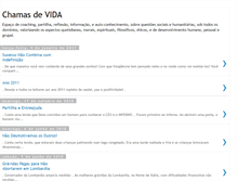 Tablet Screenshot of chamasdevida.blogspot.com