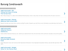 Tablet Screenshot of burungcendrawasih.blogspot.com