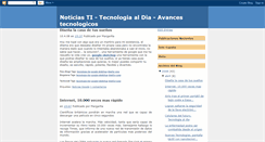 Desktop Screenshot of nanotecnologiaaldia.blogspot.com