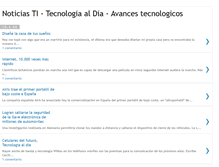 Tablet Screenshot of nanotecnologiaaldia.blogspot.com