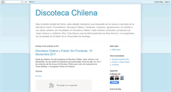 Desktop Screenshot of discotecachilena.blogspot.com