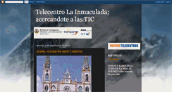 Desktop Screenshot of blogtelelainmaculada.blogspot.com