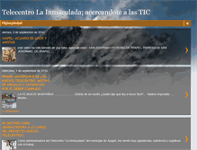 Tablet Screenshot of blogtelelainmaculada.blogspot.com