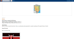 Desktop Screenshot of mapofkenya.blogspot.com