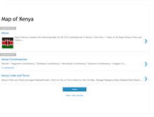 Tablet Screenshot of mapofkenya.blogspot.com