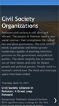 Mobile Screenshot of civilsocietyorganizations.blogspot.com