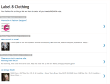 Tablet Screenshot of label8clothings.blogspot.com