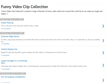 Tablet Screenshot of funny-video-clip-collection.blogspot.com