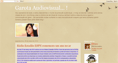 Desktop Screenshot of garotaaudiovisual.blogspot.com