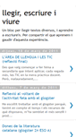 Mobile Screenshot of llegirescriureviure.blogspot.com