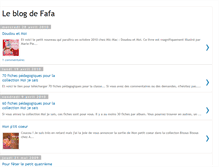 Tablet Screenshot of fafaland.blogspot.com