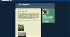 Desktop Screenshot of karlitosgoesmba.blogspot.com