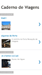 Mobile Screenshot of cadernodeviagens.blogspot.com