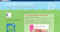 Desktop Screenshot of eastsalekindergarten.blogspot.com