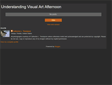 Tablet Screenshot of catthompsonvisualart.blogspot.com