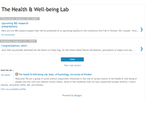 Tablet Screenshot of healthwell-beinglab.blogspot.com