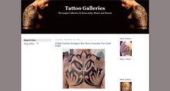 Desktop Screenshot of designtattoogalleries.blogspot.com