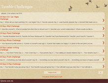 Tablet Screenshot of 30daysoftumblr.blogspot.com