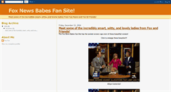 Desktop Screenshot of foxnewsbabes.blogspot.com