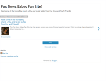 Tablet Screenshot of foxnewsbabes.blogspot.com