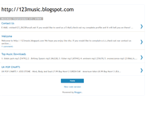 Tablet Screenshot of 123music.blogspot.com