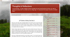 Desktop Screenshot of mythoughtsnreflections.blogspot.com