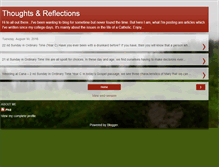 Tablet Screenshot of mythoughtsnreflections.blogspot.com