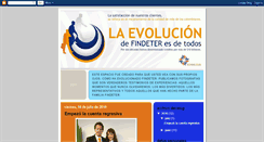 Desktop Screenshot of evolucionfindeter.blogspot.com