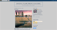 Desktop Screenshot of donnaclairprintstore.blogspot.com
