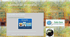 Desktop Screenshot of cadernosgeo.blogspot.com