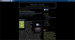 Desktop Screenshot of paisleypulse.blogspot.com