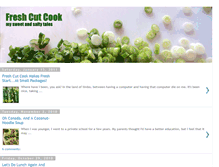 Tablet Screenshot of freshcutcook.blogspot.com