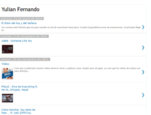 Tablet Screenshot of datosdeyulian.blogspot.com
