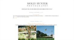 Desktop Screenshot of mollyhunterphoto.blogspot.com