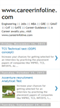 Mobile Screenshot of careerinfolineblog.blogspot.com