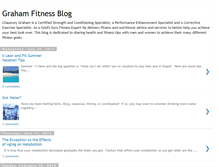 Tablet Screenshot of grahamfitnessblog.blogspot.com