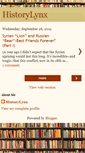 Mobile Screenshot of historylynx.blogspot.com