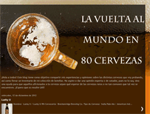 Tablet Screenshot of lavueltaalmundoen80cervezas.blogspot.com