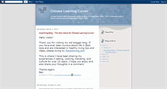 Desktop Screenshot of chineselearningcurves.blogspot.com