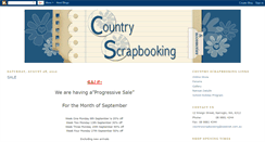 Desktop Screenshot of countryscrapbooking.blogspot.com