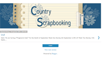 Tablet Screenshot of countryscrapbooking.blogspot.com