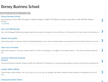 Tablet Screenshot of dorseybusinessschool.blogspot.com