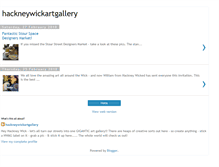 Tablet Screenshot of hackneywickartgallery.blogspot.com