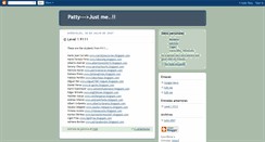 Desktop Screenshot of patriciamoran.blogspot.com